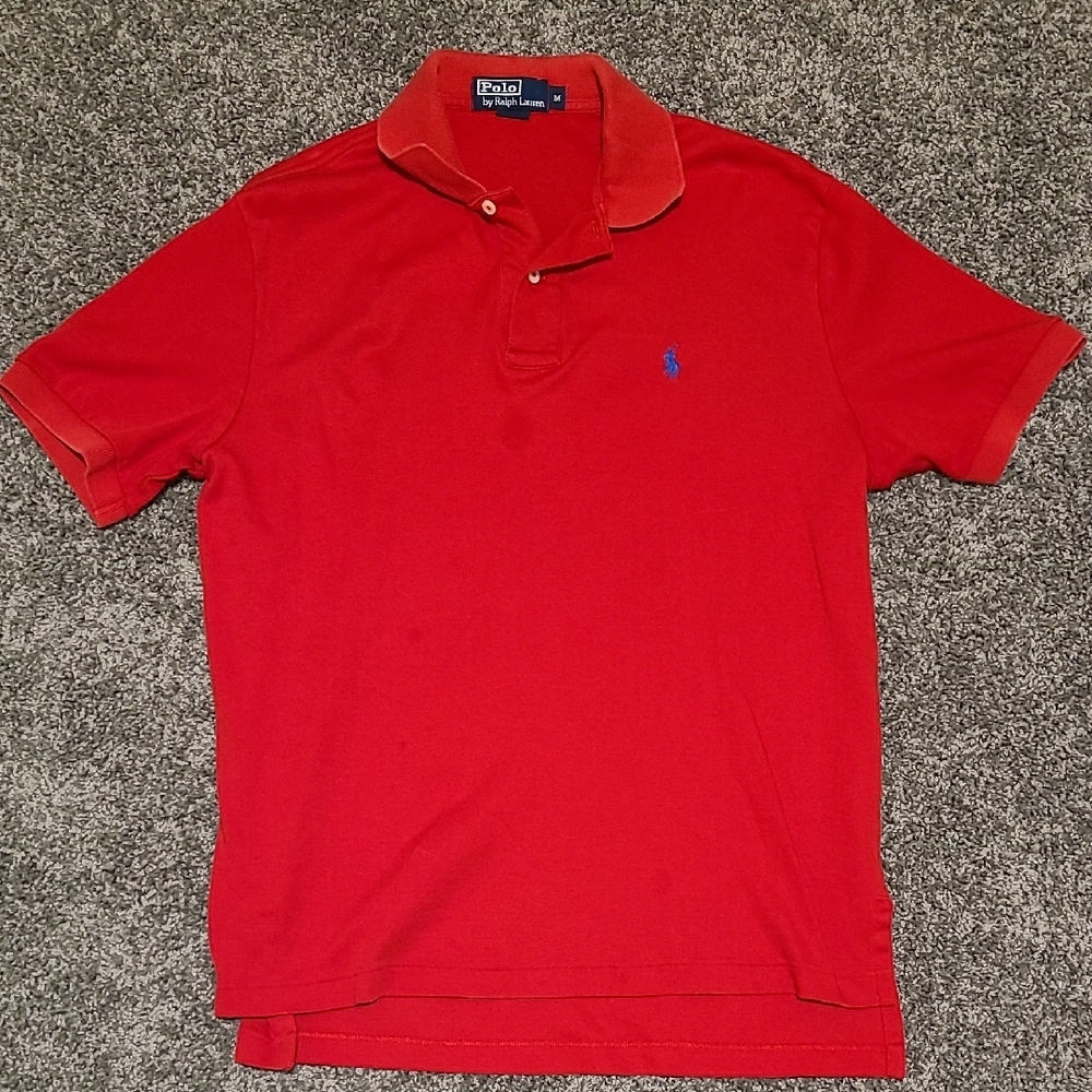 Polo by Ralph Lauren Men's Vibrant Red Polo Shirt